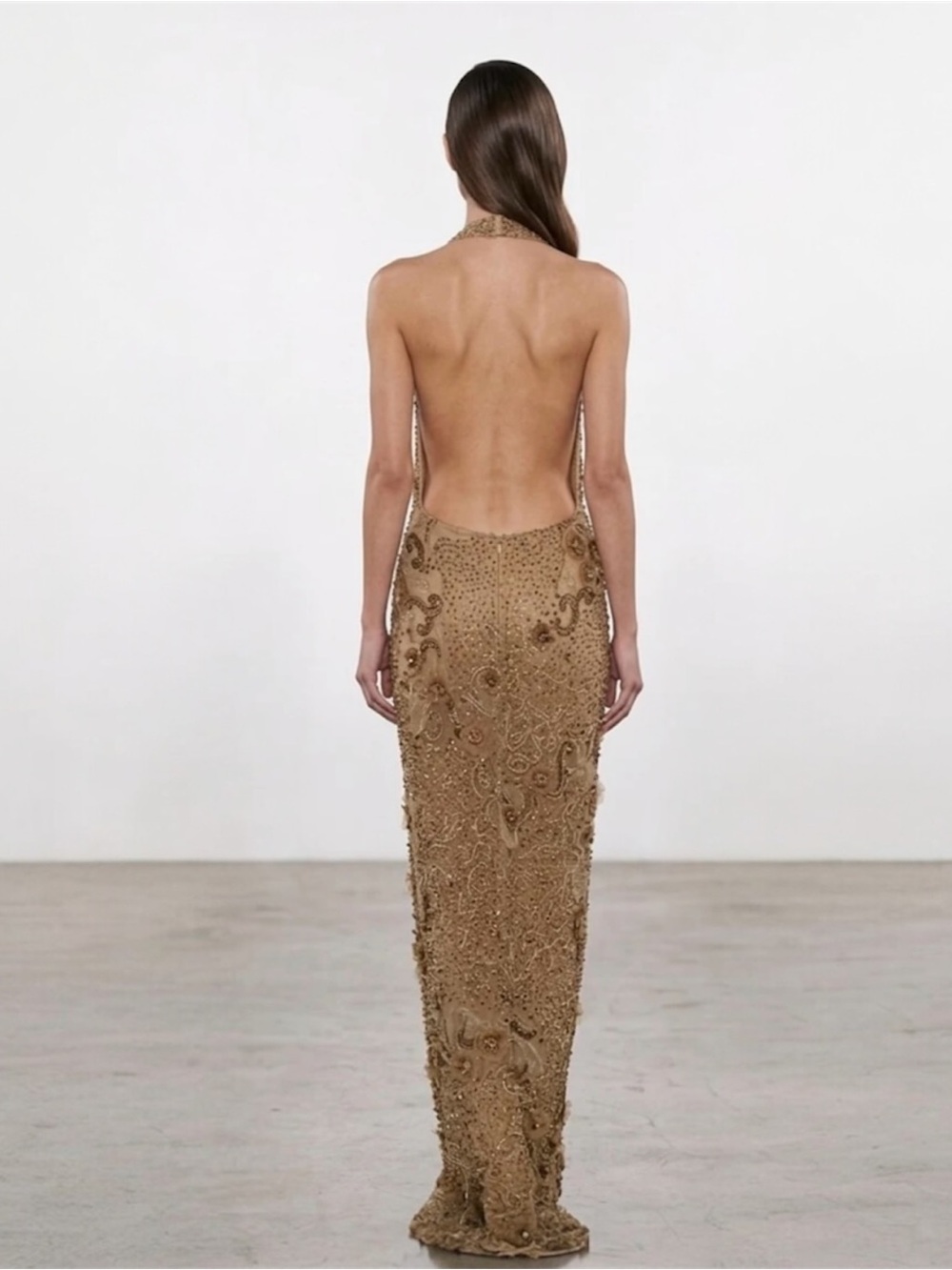 Tissimum Beaded Ethereal Gown in XS - Picture 2 of 3